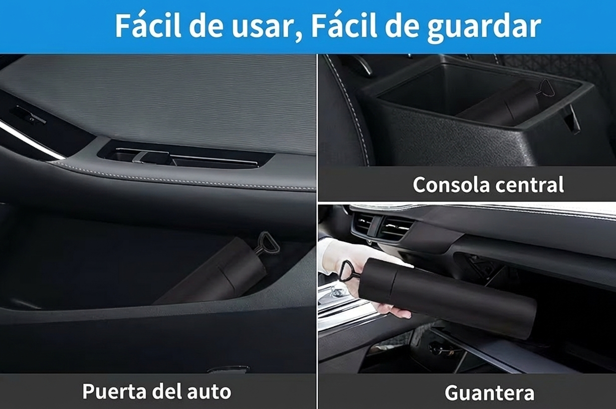 Parasol Retráctil Tipo Paraguas para Auto Protección UV Bloqueo de Calor y Fácil Guardado