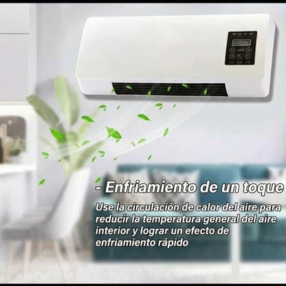 Split Mural 2 en 1 Climatizador con Control Remoto