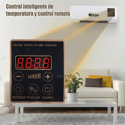 Split Mural 2 en 1 Climatizador con Control Remoto