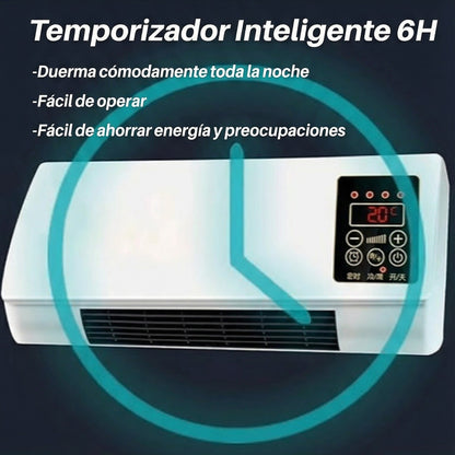 Split Mural 2 en 1 Climatizador con Control Remoto